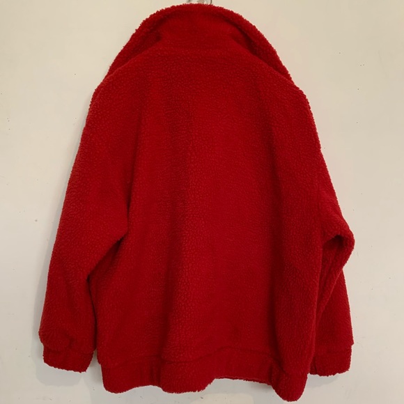 I.AM.GIA Red Teddy Jacket - Picture 3 of 6